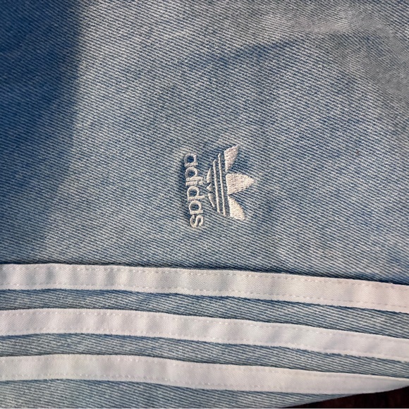 Adidas ADILENIUM SEASON 3 BANANA FITTED WASHED DENIM PANTS Size 34 - EUC - Picture 5 of 11